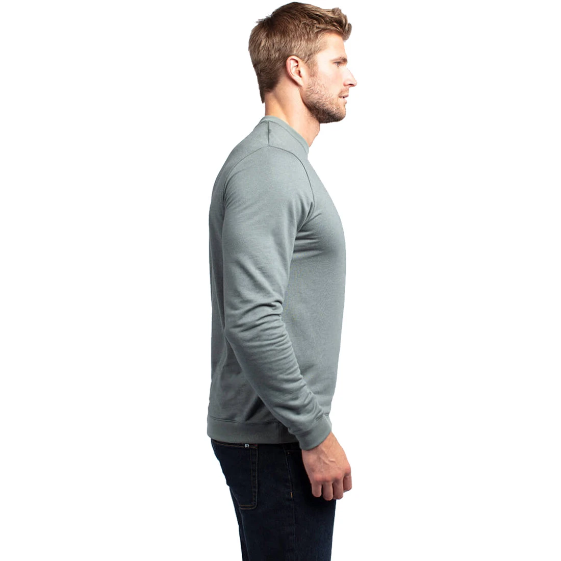 TravisMathew Fink Pullover Mens Golf Shirt - Image 2
