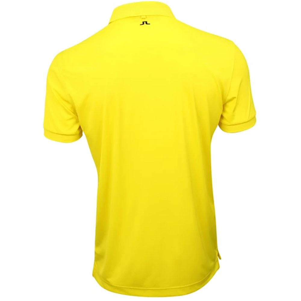 J.Lindeberg J. Lindeberg Tour Tech TX Jersey Yellow Mens Golf Polo - Image 2