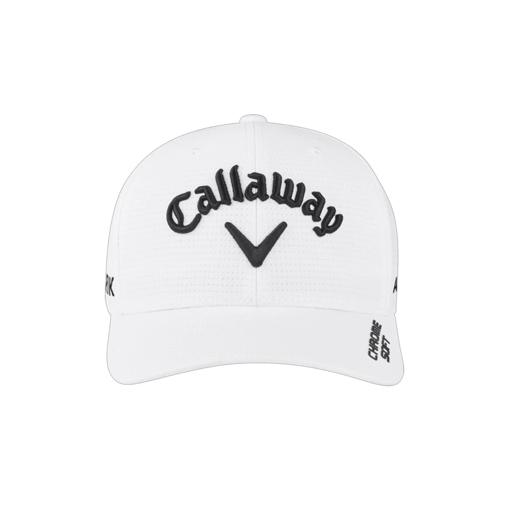 Callaway Tour Authentic FlexFit White Mens Hat - Image 3