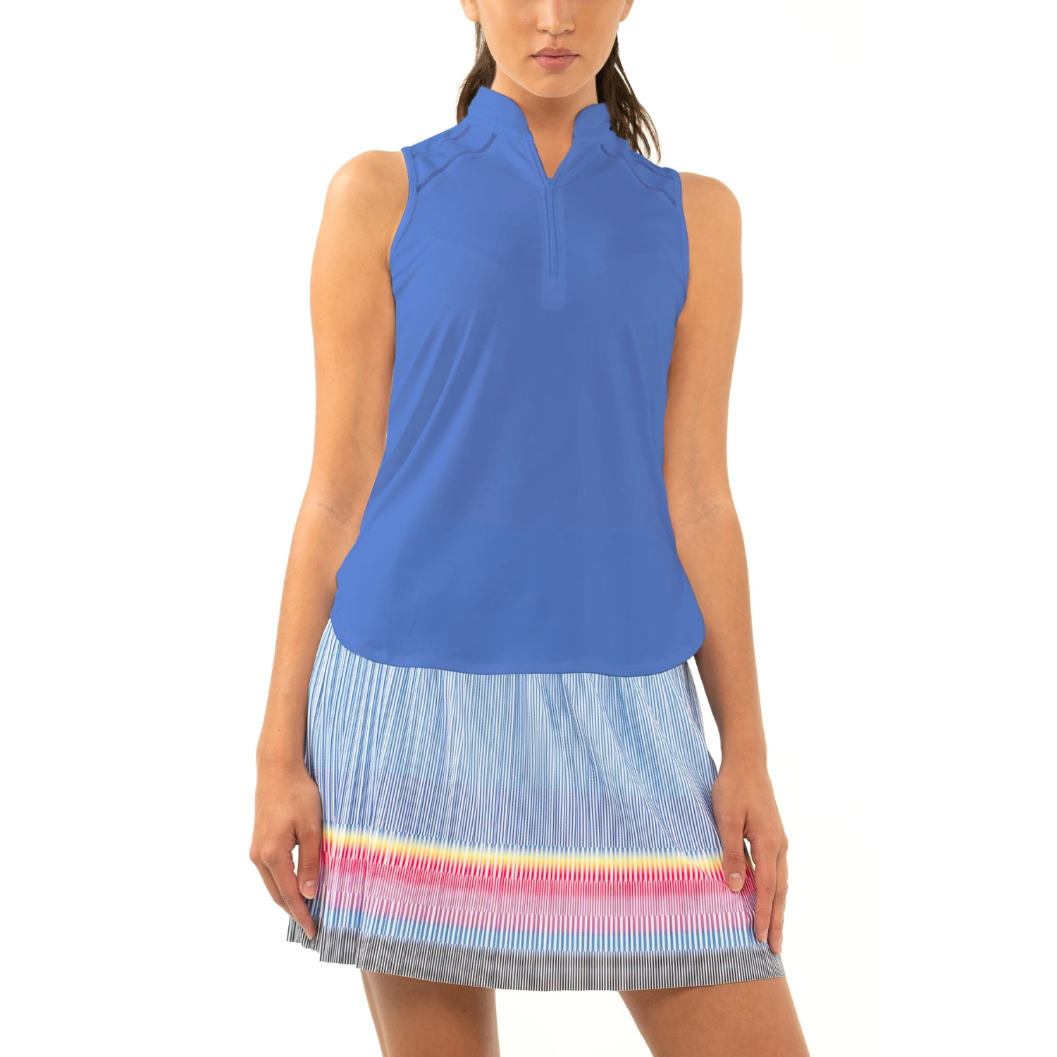 Lucky In Love Charger Womens Golf Tank Top - Image 6