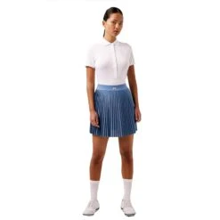J.Lindeberg J. Lindeberg Binx Captains Blue Womens Golf Skort