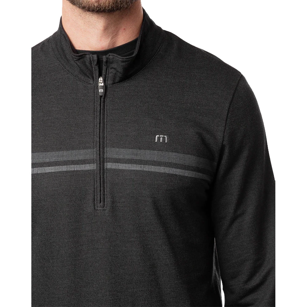 TravisMathew Hot Cocoa Mens Golf 1/4 Zip - Image 2