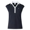 Daily Sports Indra Navy Womens Sleeveless Golf Polo