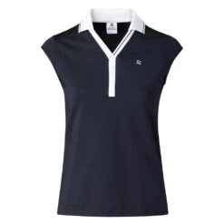 Daily Sports Indra Navy Womens Sleeveless Golf Polo