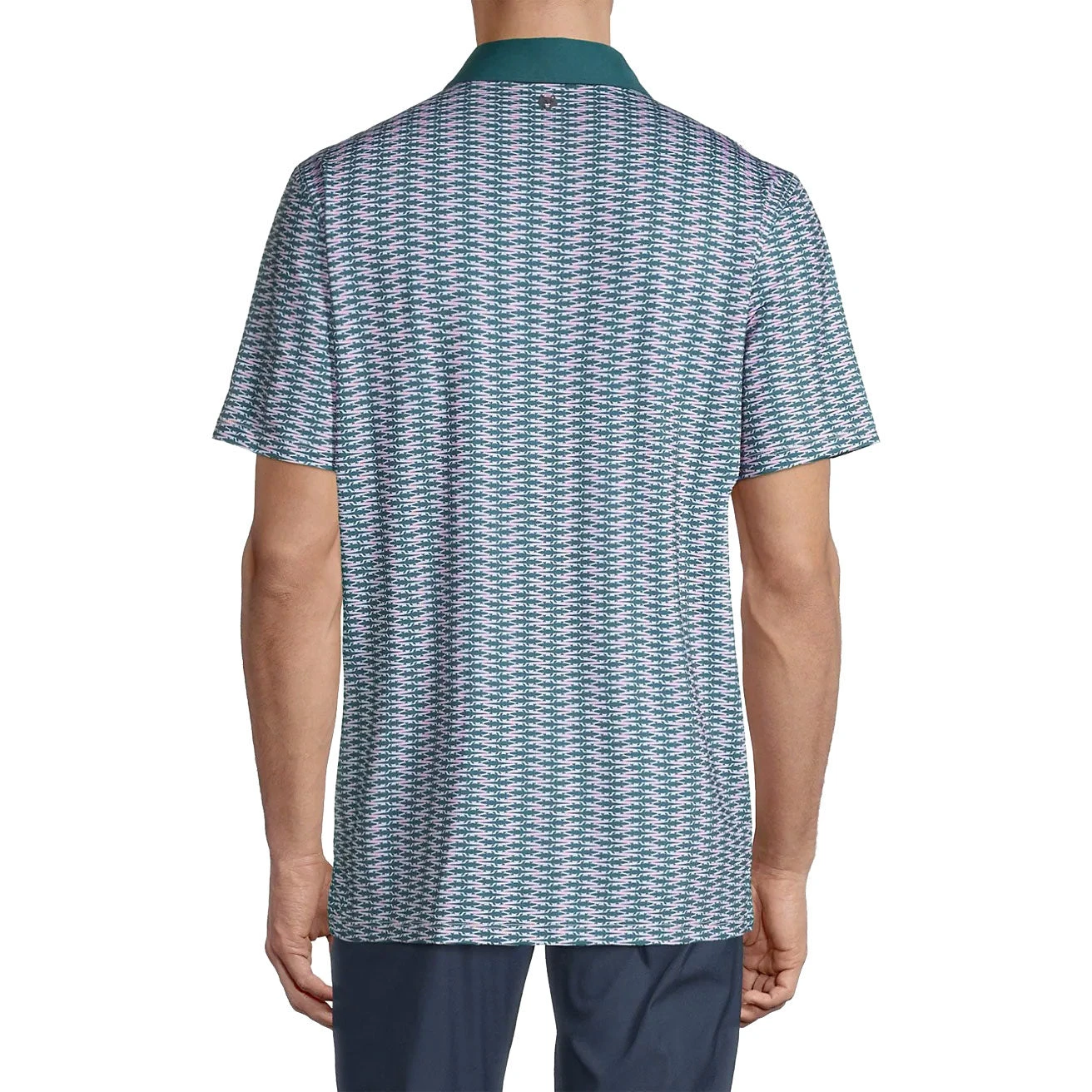 Greyson Alligator Nation Blossom Mens Golf Polo - Image 2