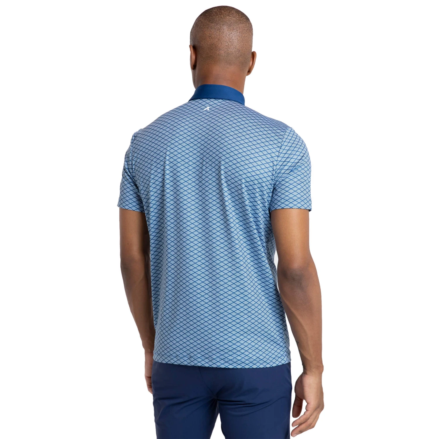 Redvanly Amherst Classic Blue Mens Golf Polo - Image 2
