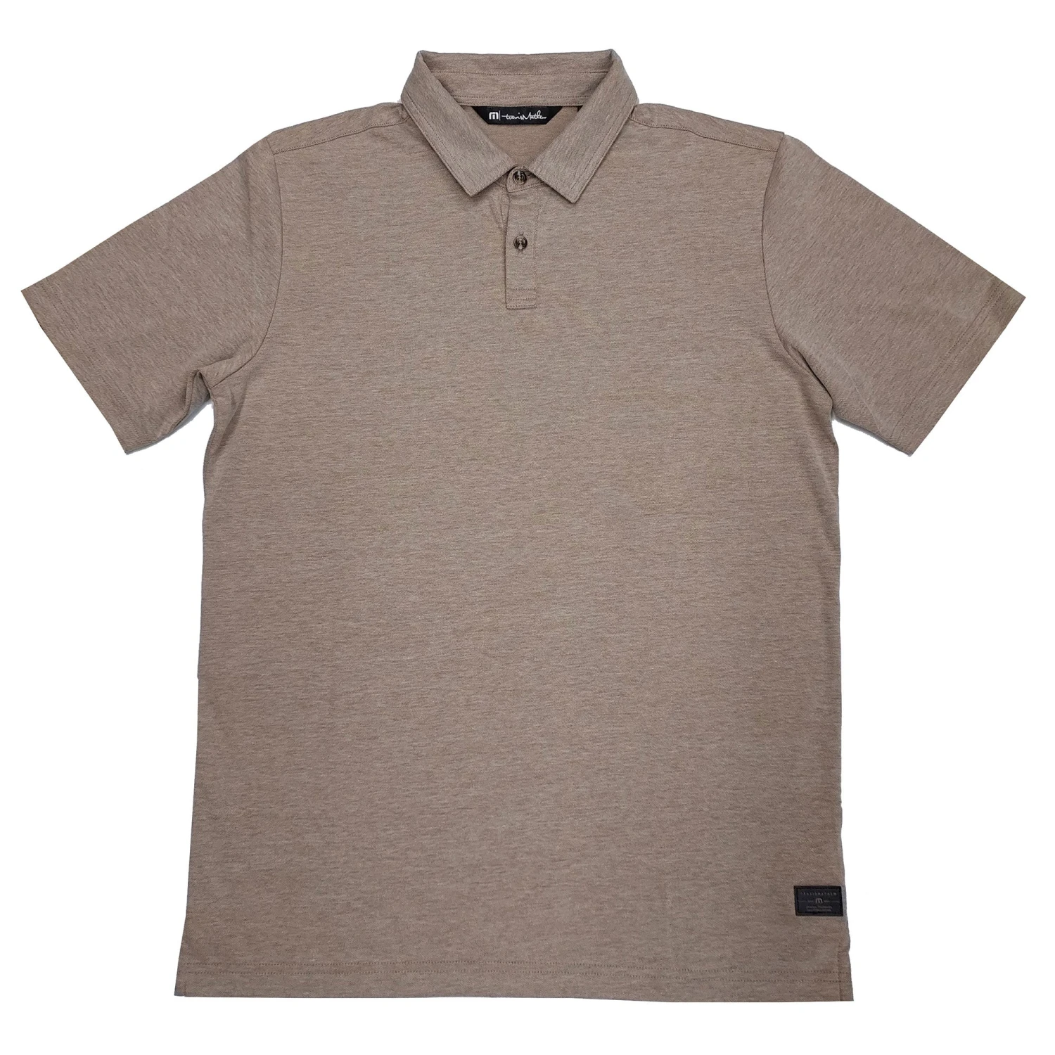 TravisMathew Tucan Heather Portabella Mens Golf Polo