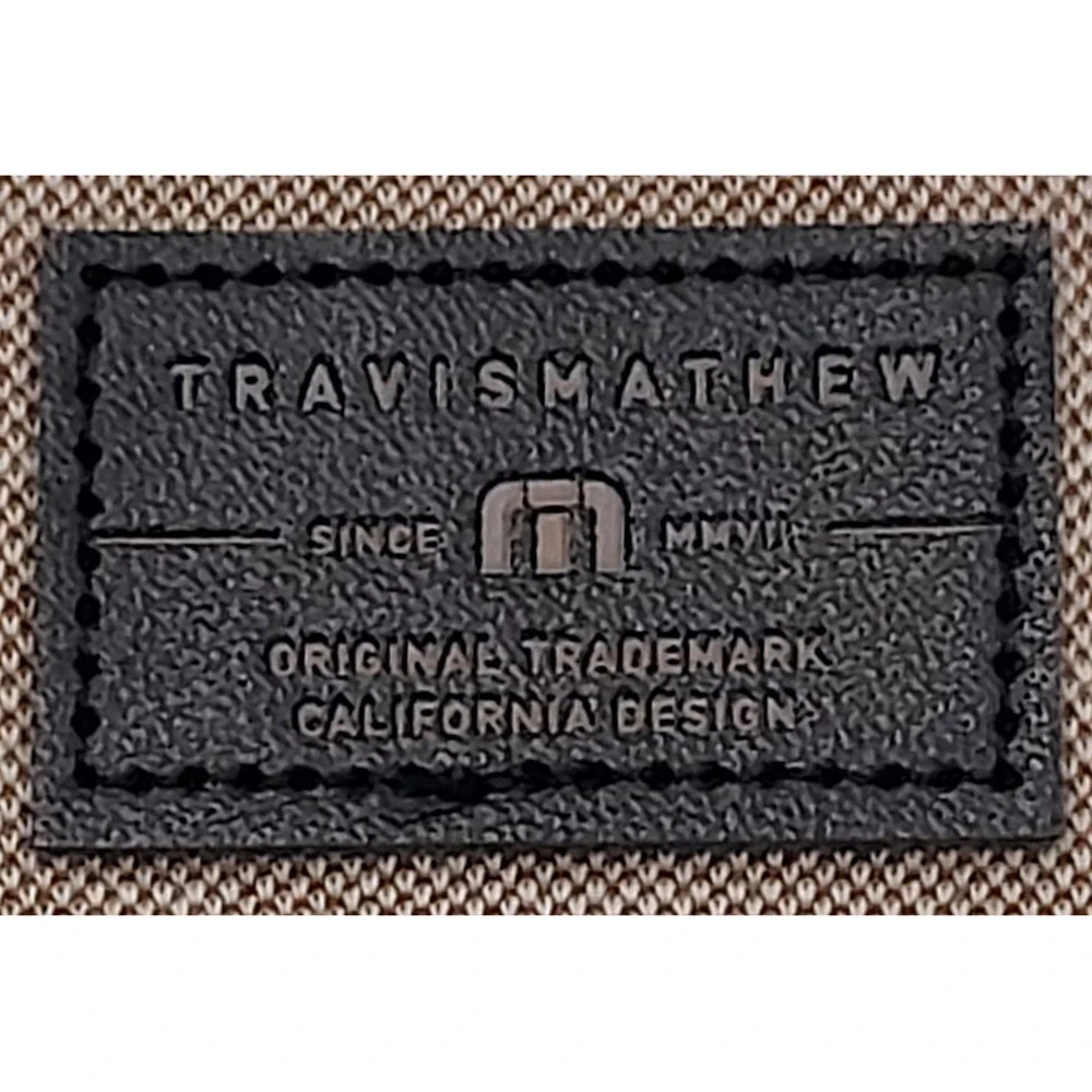 TravisMathew Tucan Heather Portabella Mens Golf Polo - Image 3