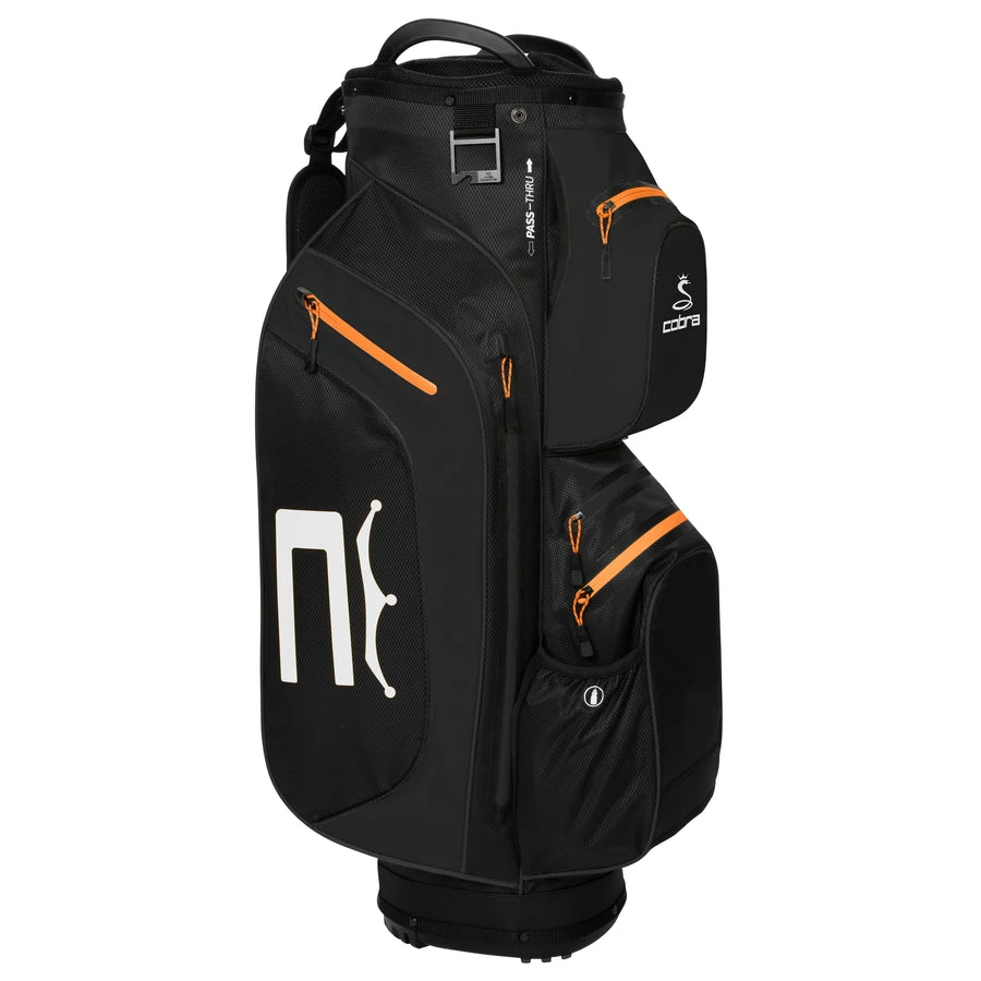 Cobra Ultra Dry Pro Cart Bag Black/Gold Fusion - Image 2