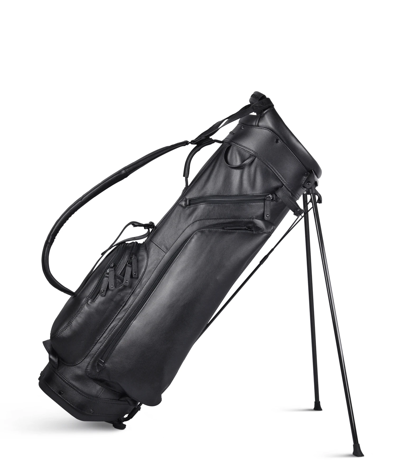 Sun Mountain Golf Leather Carry Stand Bag - Image 6