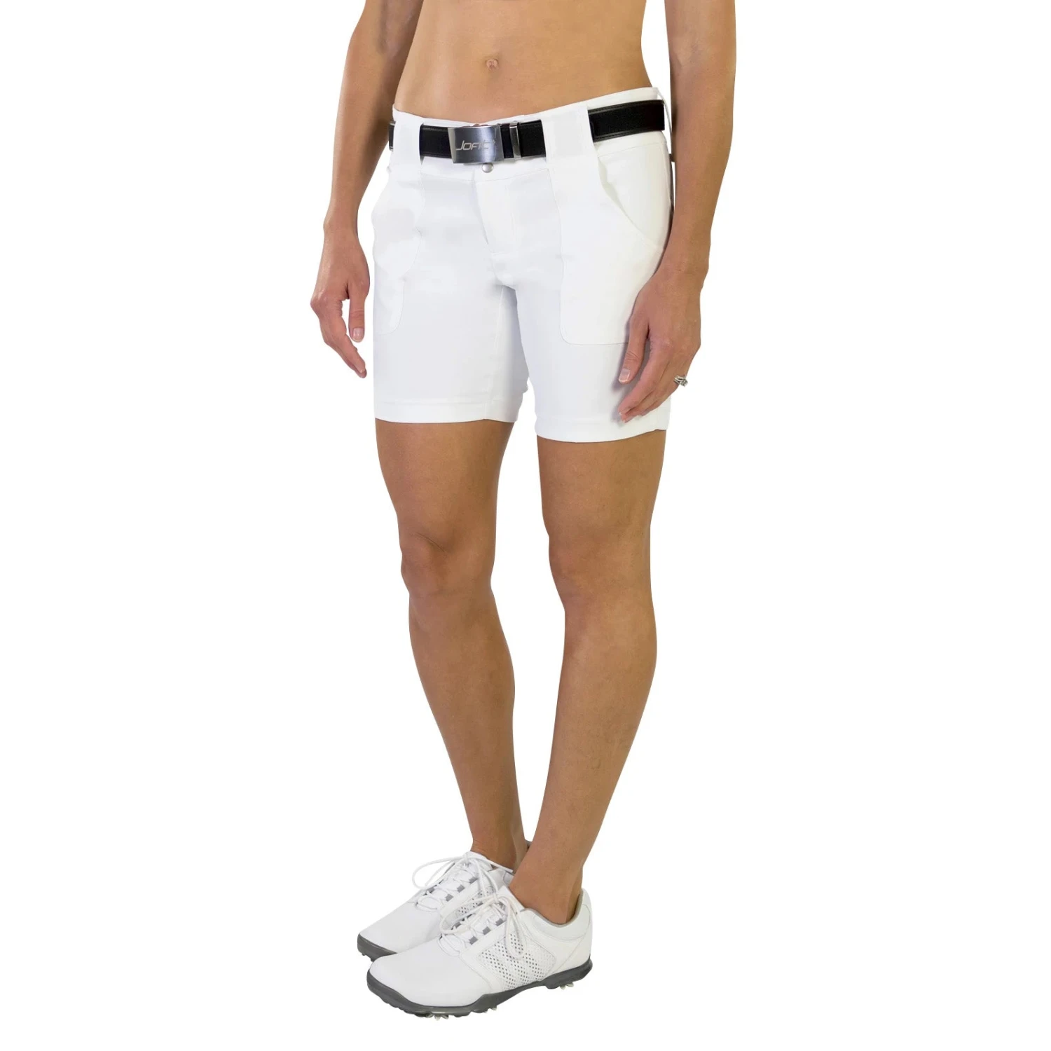 JoFit Belted 7.5 In Womens Golf Shorts - Image 5