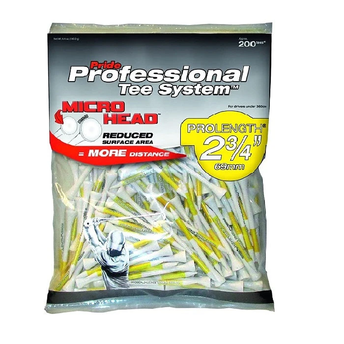 Pride Professional Tee System Micro Head Wood Golf Tees - Image 2