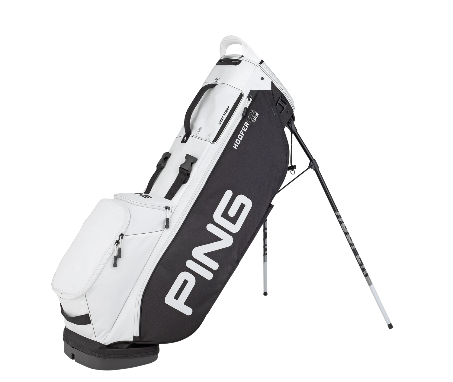 Ping Tour Black/White Double Strap Hooferlite 201 Carry Bag