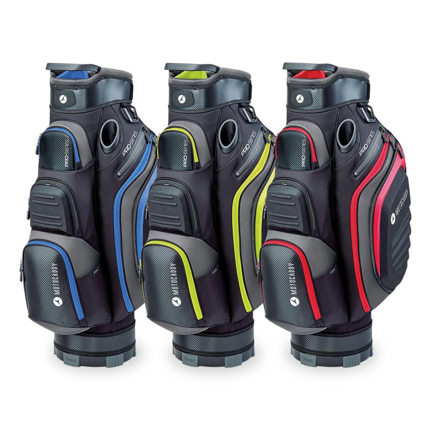 Motocaddy Pro Series Cart Bag Black Blue - Image 2